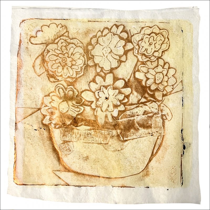 16  Emilie, Monoprint