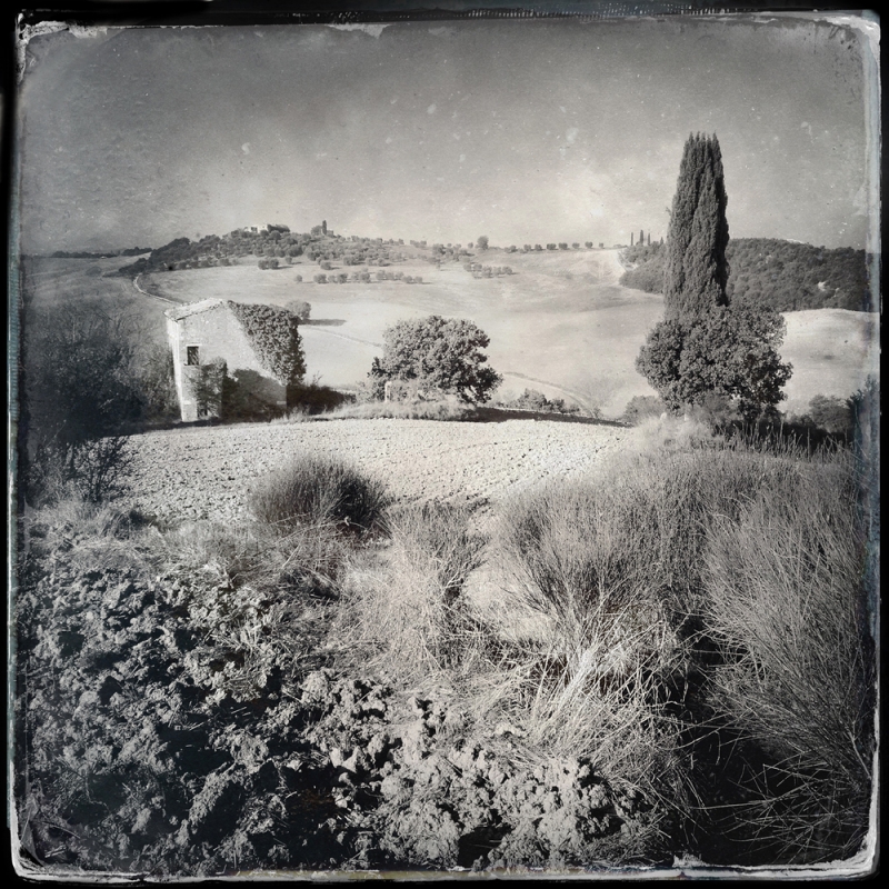 In campagna, Val d' Orcia